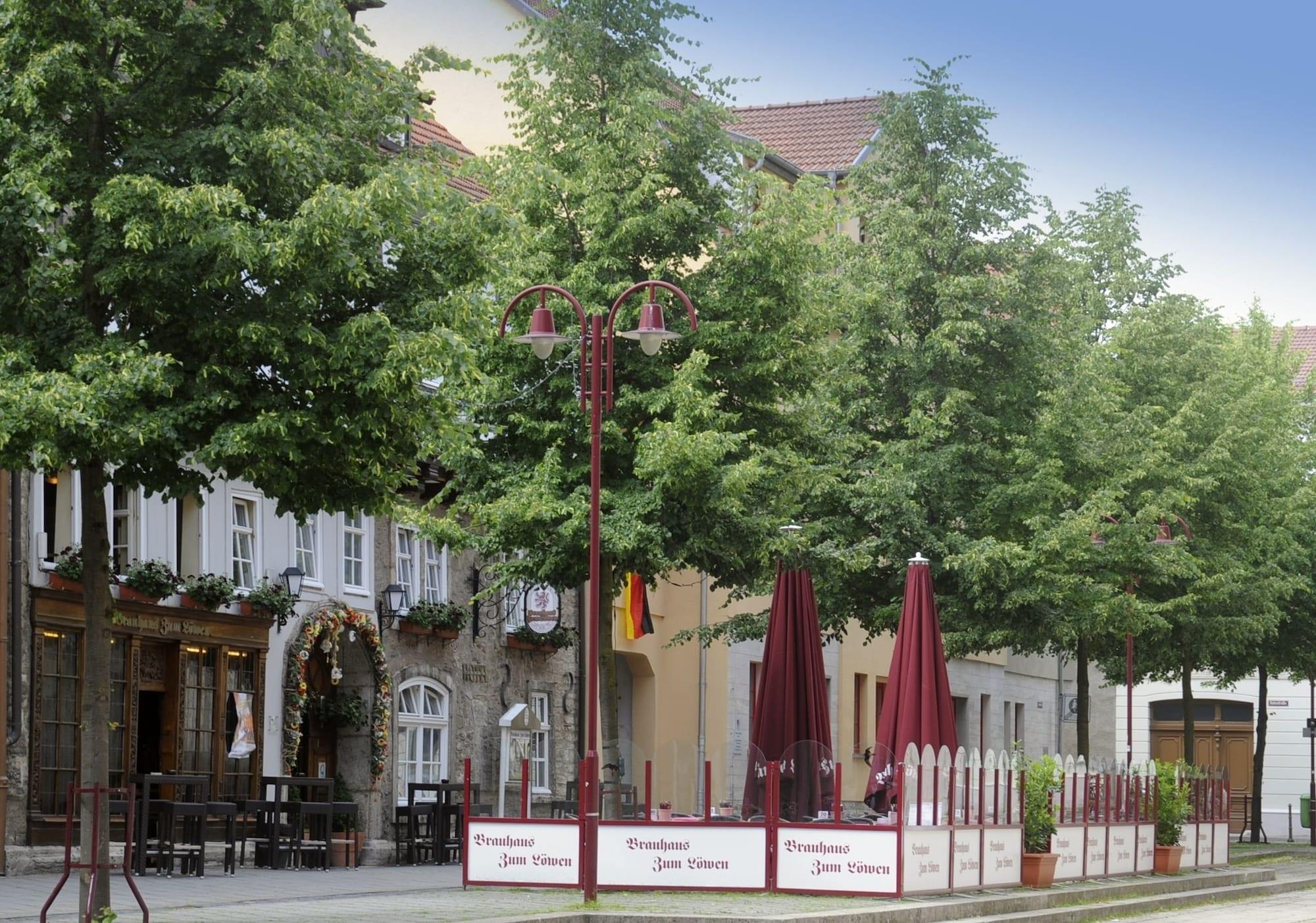 Brauhaus Zum Loewen Hotel Muehlhausen  Ngoại thất bức ảnh