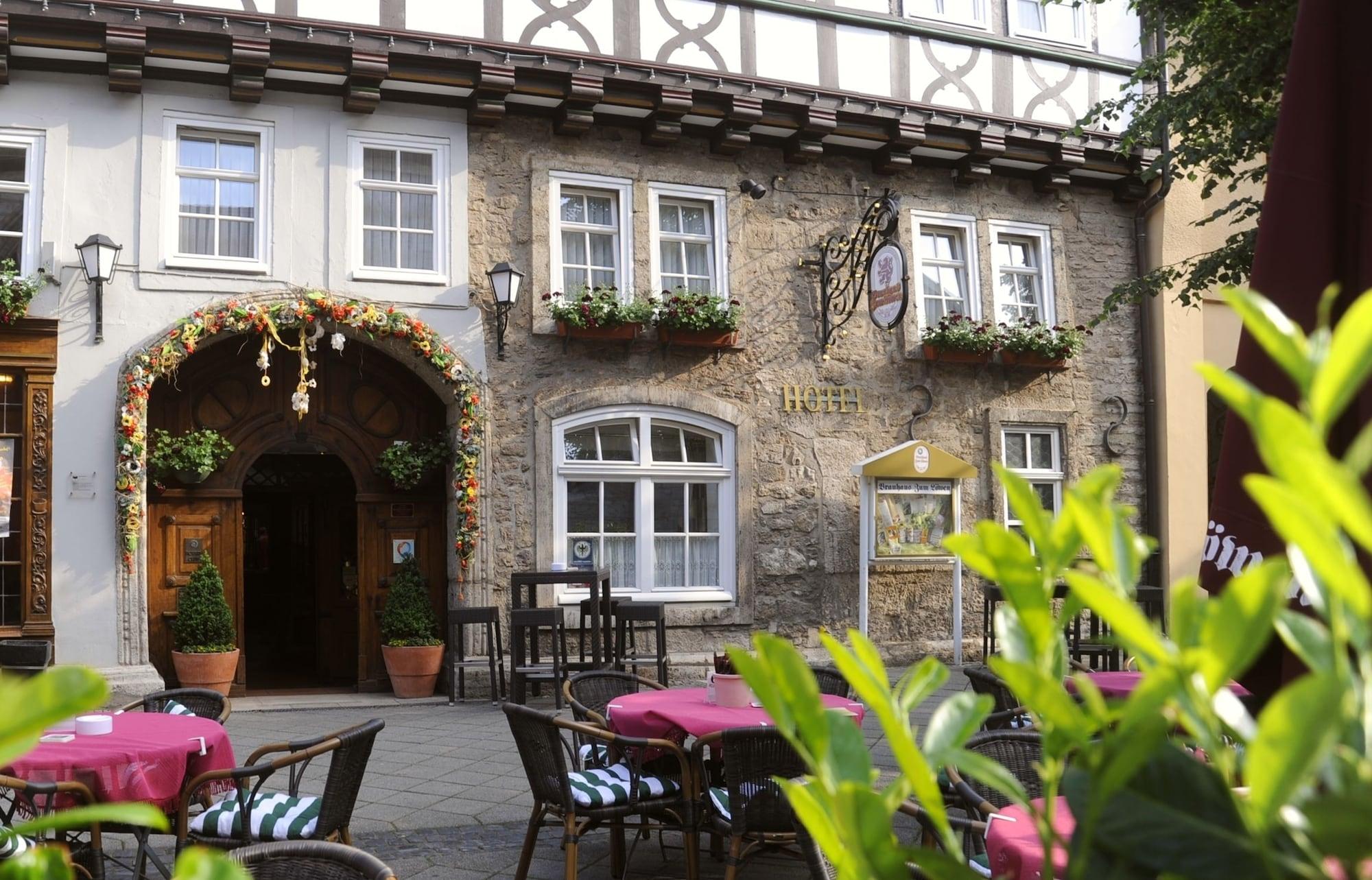 Brauhaus Zum Loewen Hotel Muehlhausen  Ngoại thất bức ảnh
