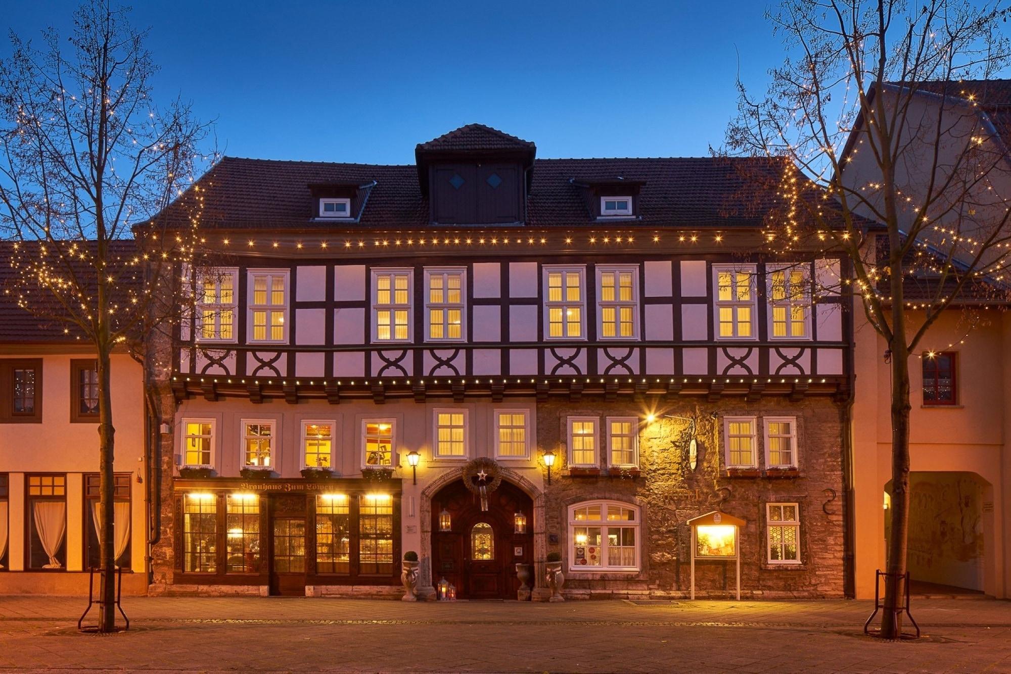 Brauhaus Zum Loewen Hotel Muehlhausen  Ngoại thất bức ảnh