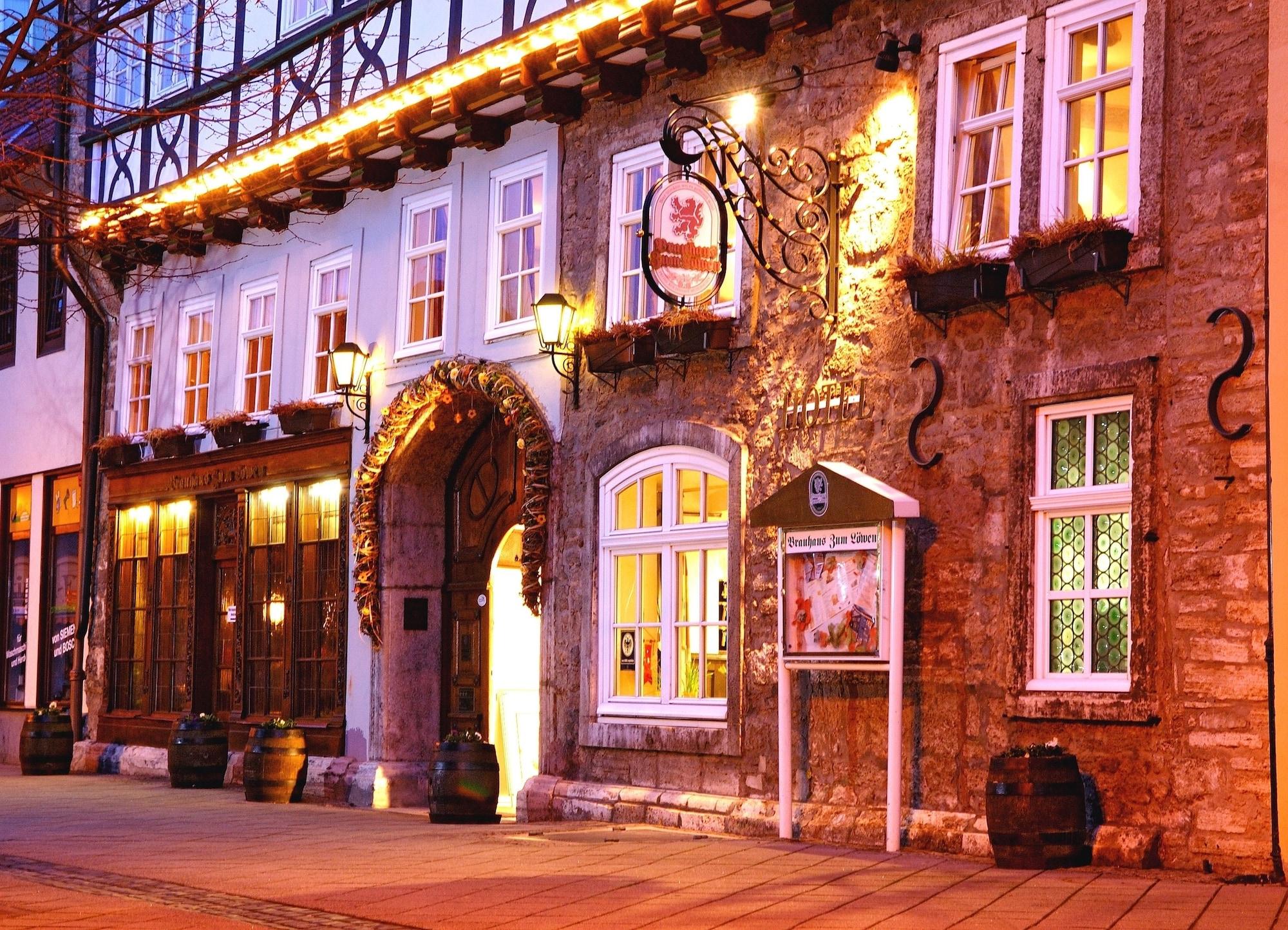Brauhaus Zum Loewen Hotel Muehlhausen  Ngoại thất bức ảnh