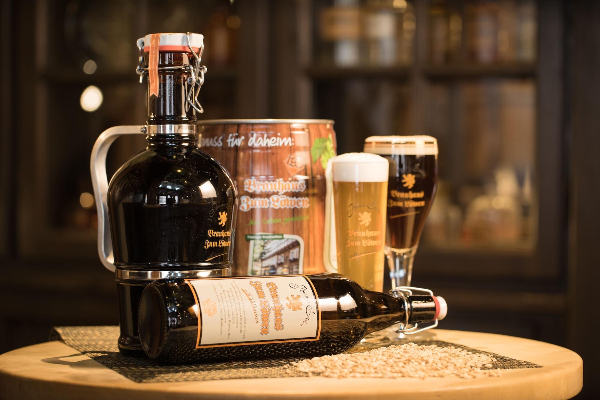 Brauhaus Zum Loewen Hotel Muehlhausen  Ngoại thất bức ảnh