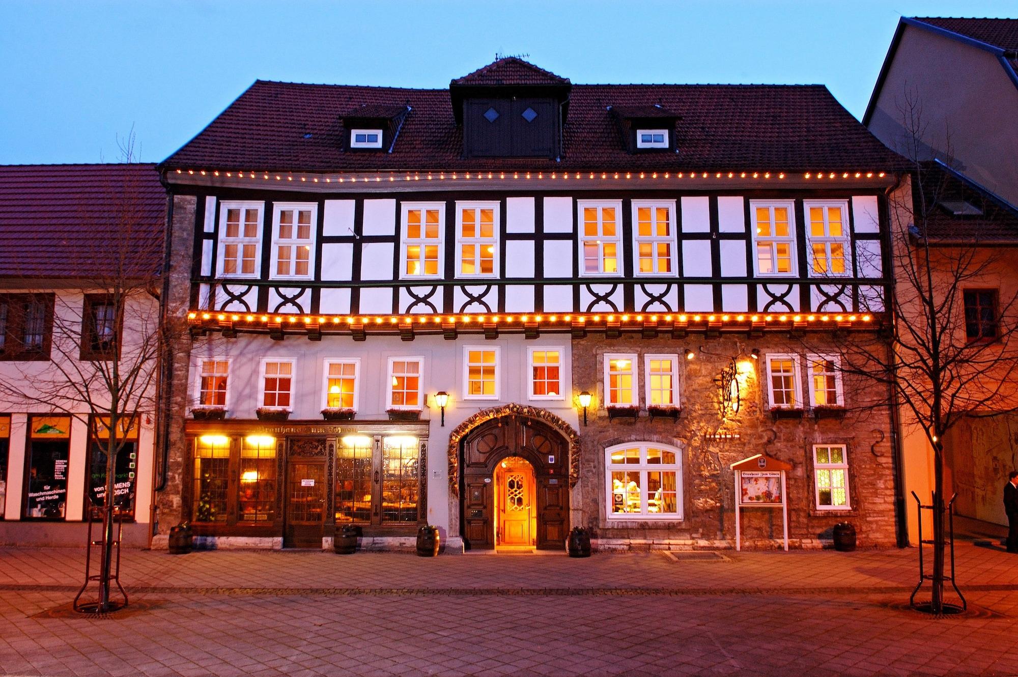 Brauhaus Zum Loewen Hotel Muehlhausen  Ngoại thất bức ảnh