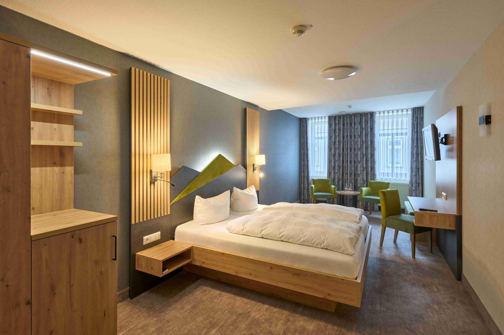 Brauhaus Zum Loewen Hotel Muehlhausen  Ngoại thất bức ảnh
